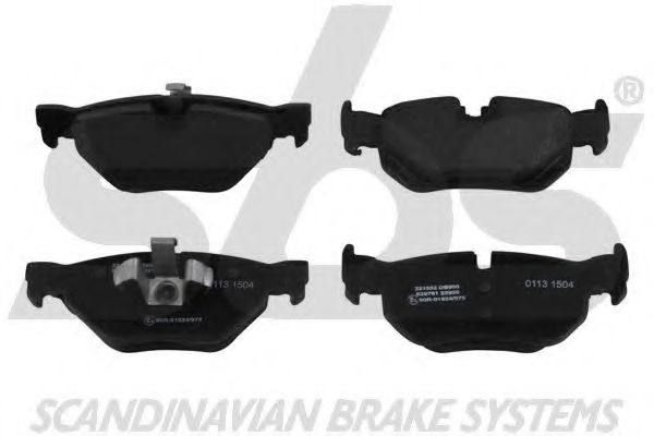 1501221532 SBS Brake Pad Set, disc brake