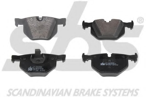 1501221538 SBS Brake Pad Set, disc brake