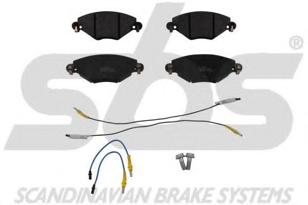 1501221944 SBS Brake System Brake Pad Set, disc brake