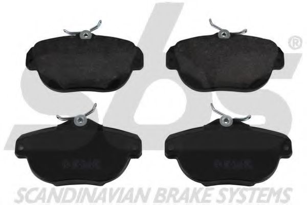 1501221958 SBS Brake System Brake Pad Set, disc brake
