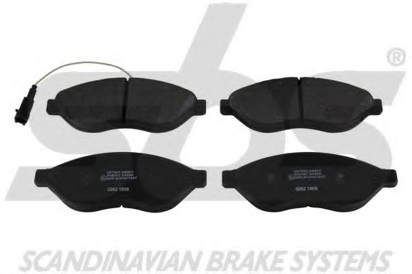 1501221959 SBS Brake System Brake Pad Set, disc brake