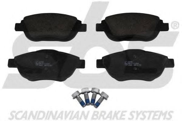 1501221966 SBS Brake System Brake Pad Set, disc brake