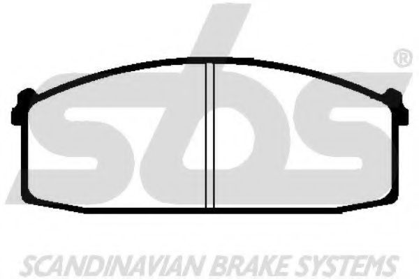 1501222211 SBS Brake Pad Set, disc brake