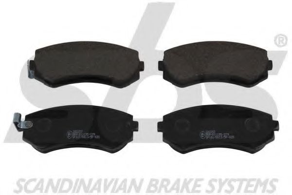 1501222253 SBS Brake System Brake Pad Set, disc brake