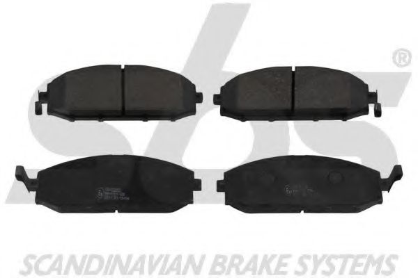 1501222255 SBS Brake Pad Set, disc brake