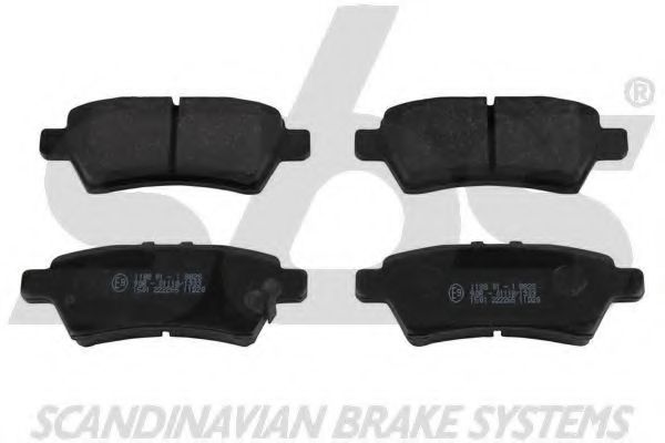 1501222265 SBS Brake Pad Set, disc brake