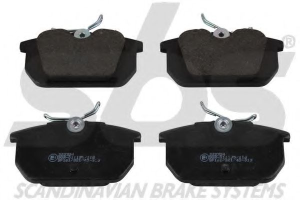 1501222324 SBS Brake System Brake Pad Set, disc brake