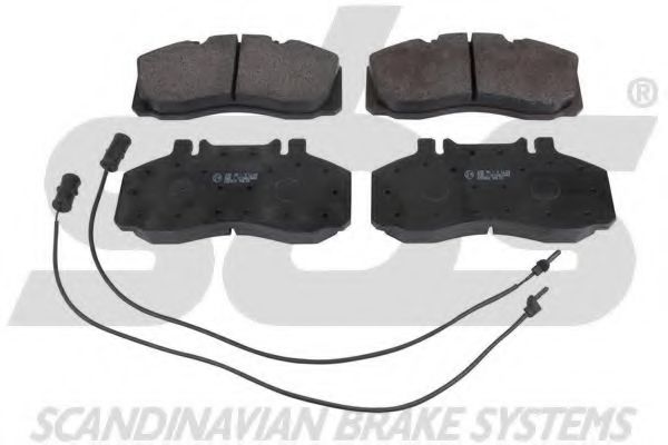 1501222353 SBS Brake System Brake Pad Set, disc brake