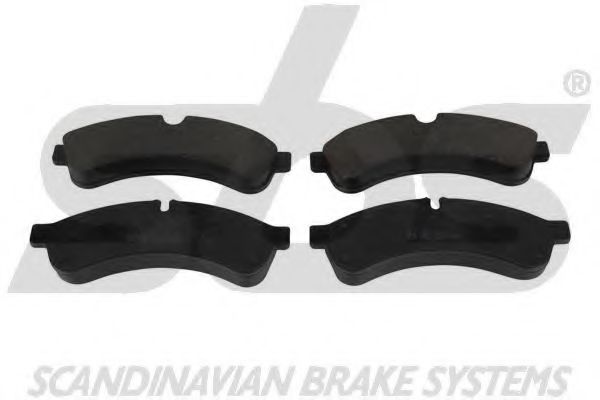 1501222387 SBS Brake System Brake Pad Set, disc brake