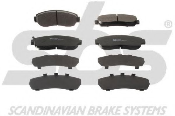 1501222645 SBS Brake Pad Set, disc brake