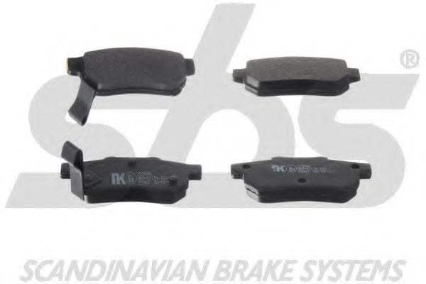 1501222646 SBS Brake Pad Set, disc brake