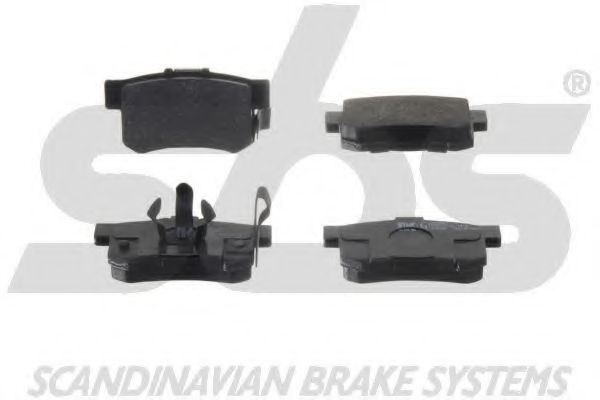 1501222647 SBS Brake System Brake Pad Set, disc brake