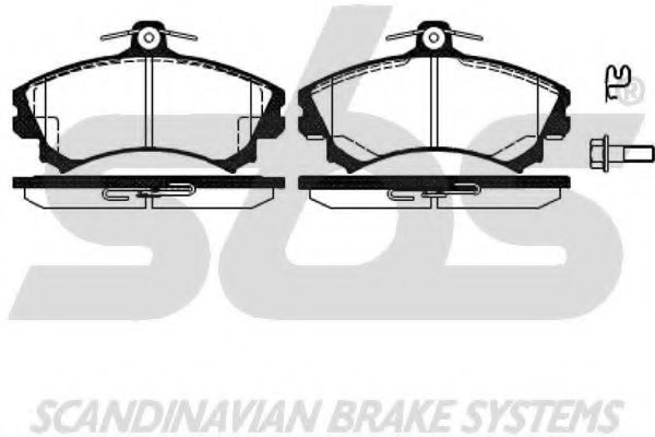 1501223032 SBS Brake Pad Set, disc brake