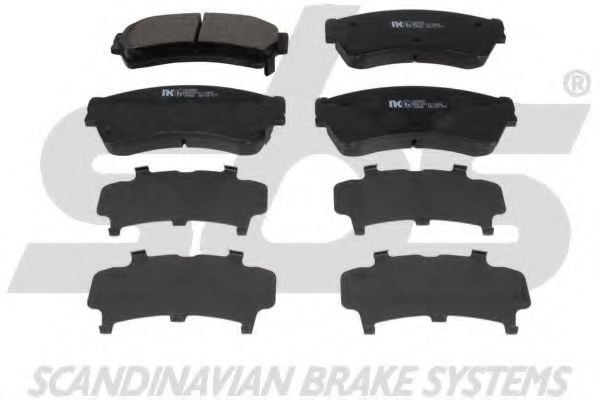 1501223255 SBS Brake Pad Set, disc brake