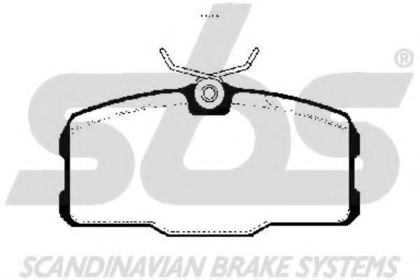 1501223313 SBS Brake Pad Set, disc brake