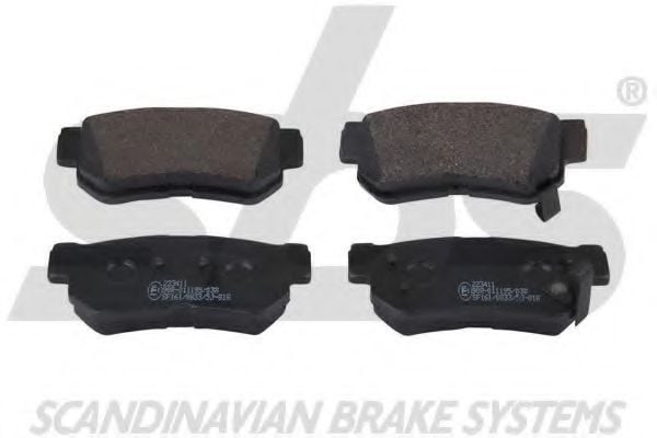 1501223411 SBS Brake Pad Set, disc brake