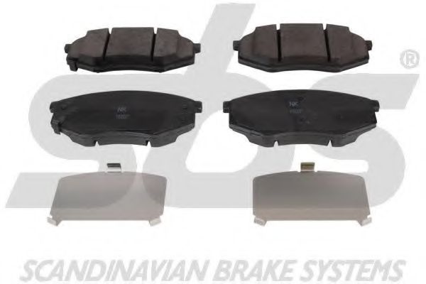 1501223437 SBS Brake System Brake Pad Set, disc brake