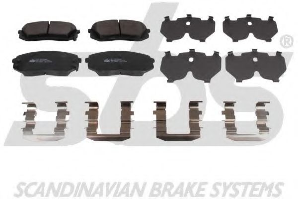 1501223440 SBS Brake Pad Set, disc brake