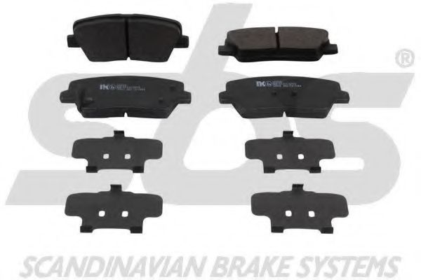 1501223526 SBS Brake Pad Set, disc brake