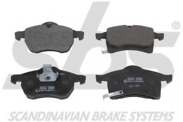 1501223617 SBS Brake Pad Set, disc brake