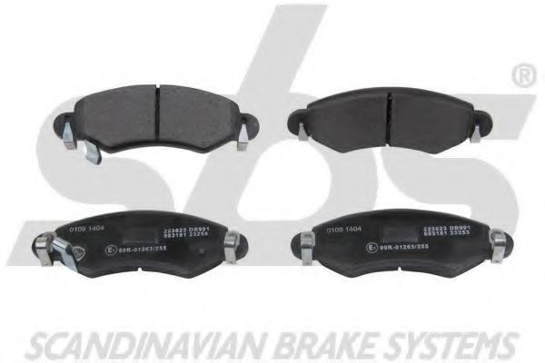 1501223623 SBS Brake Pad Set, disc brake