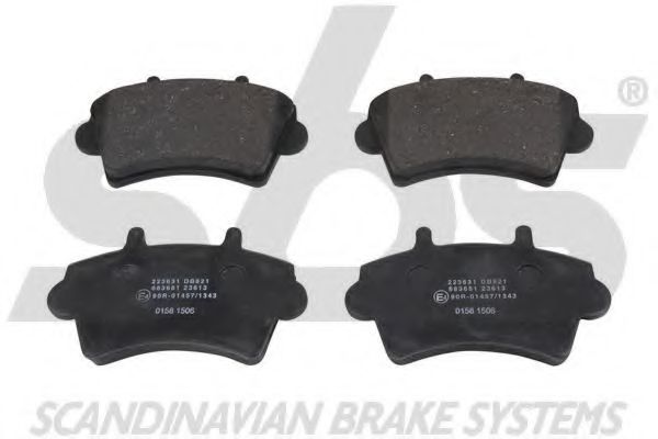 1501223631 SBS Brake Pad Set, disc brake