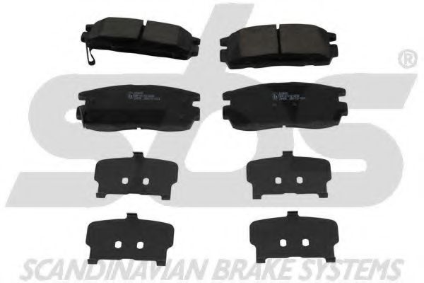 1501223639 SBS Brake Pad Set, disc brake