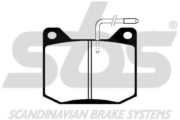 1501223704 SBS Brake Pad Set, disc brake