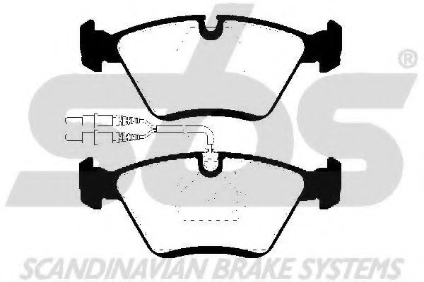1501223727 SBS Brake System Brake Pad Set, disc brake