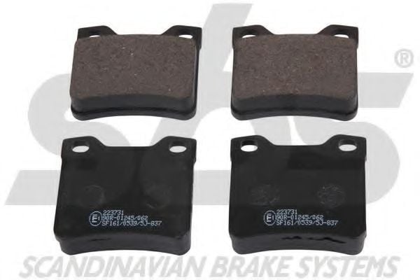 1501223731 SBS Brake Pad Set, disc brake