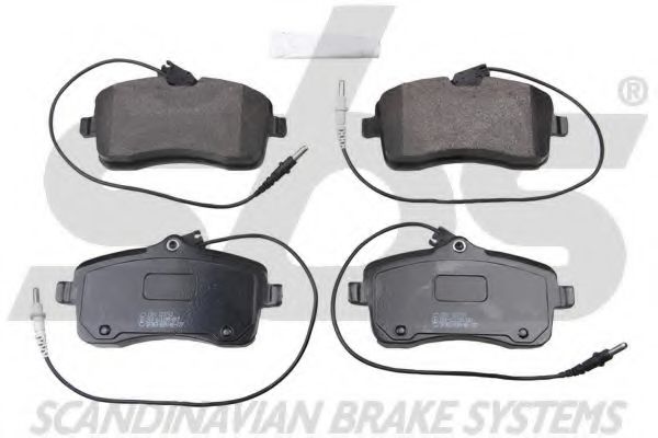 1501223743 SBS Brake System Brake Pad Set, disc brake