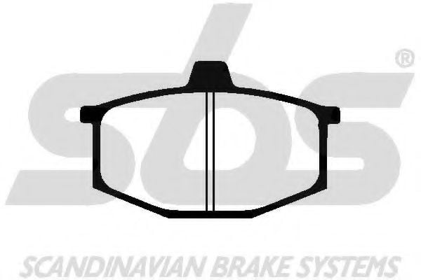 1501223911 SBS Brake Pad Set, disc brake