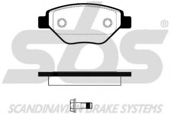 1501223952 SBS Brake Pad Set, disc brake