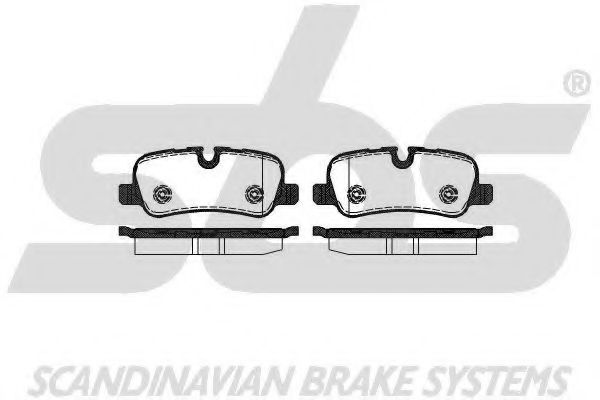 1501224031 SBS Brake Pad Set, disc brake