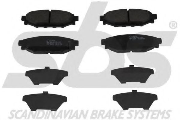 1501224414 SBS Brake Pad Set, disc brake