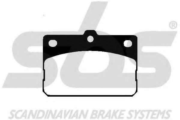 1501224501 SBS Brake Pad Set, disc brake