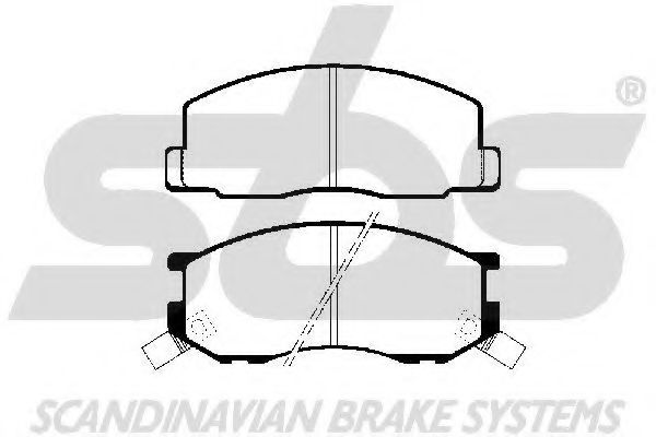 1501224513 SBS Brake Pad Set, disc brake