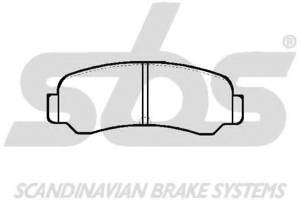 1501224518 SBS Brake Pad Set, disc brake