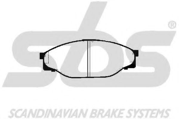 1501224533 SBS Brake Pad Set, disc brake