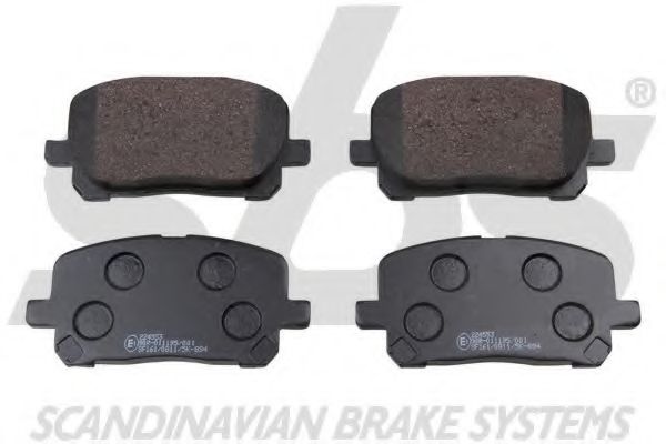 1501224553 SBS Brake Pad Set, disc brake