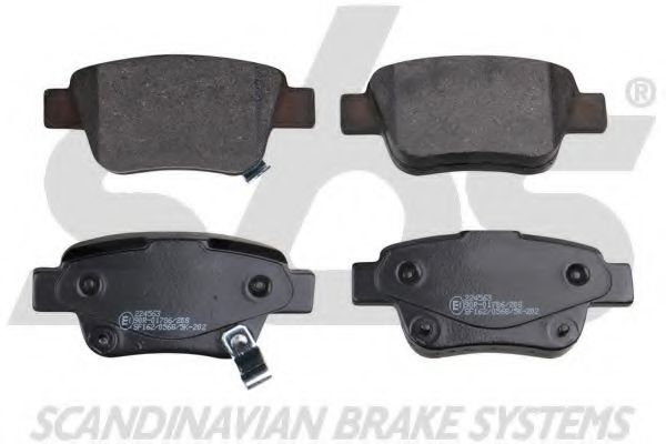 1501224563 SBS Brake Pad Set, disc brake