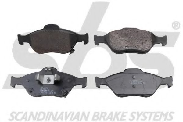 1501224581 SBS Brake Pad Set, disc brake