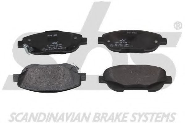 1501224594 SBS Brake Pad Set, disc brake