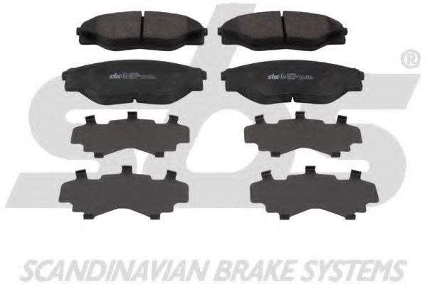1501224598 SBS Brake Pad Set, disc brake