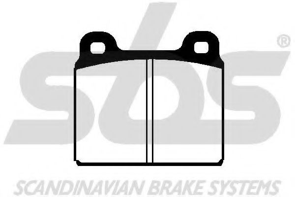 1501224706 SBS Brake Pad Set, disc brake