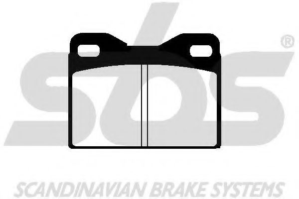 1501224708 SBS Brake Pad Set, disc brake