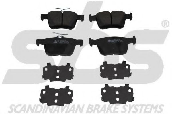 15012247114 SBS Brake System Brake Pad Set, disc brake