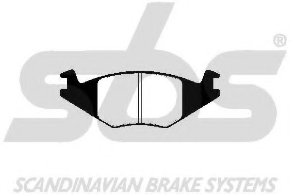 1501224715 SBS Brake Pad Set, disc brake