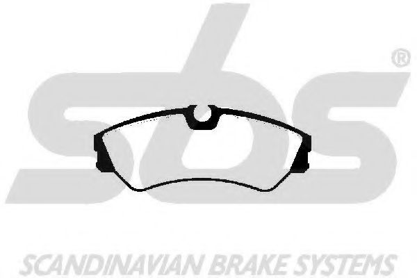 1501224728 SBS Brake System Brake Pad Set, disc brake