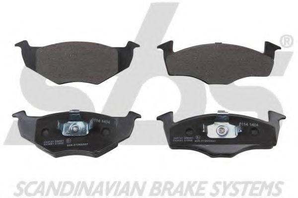 1501224737 SBS Brake System Brake Pad Set, disc brake